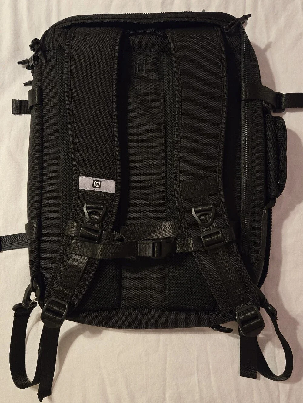 NWT Ful Ridge Collection Cruiser Travel Backpack Laptop Bag Black
